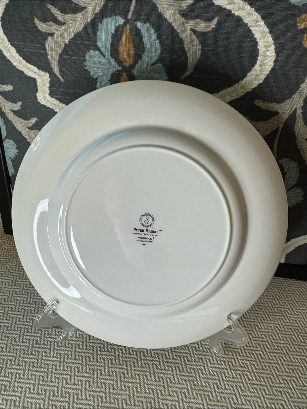 Plate with Peter Rabbit Design
